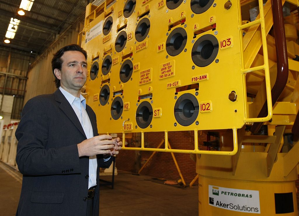 Marcelo Taulois, presidente da divisão Subsea da Aker: fabricar para o pré-sal é desafio tecnológico | Aniele Nascimento/Gazeta do Povo