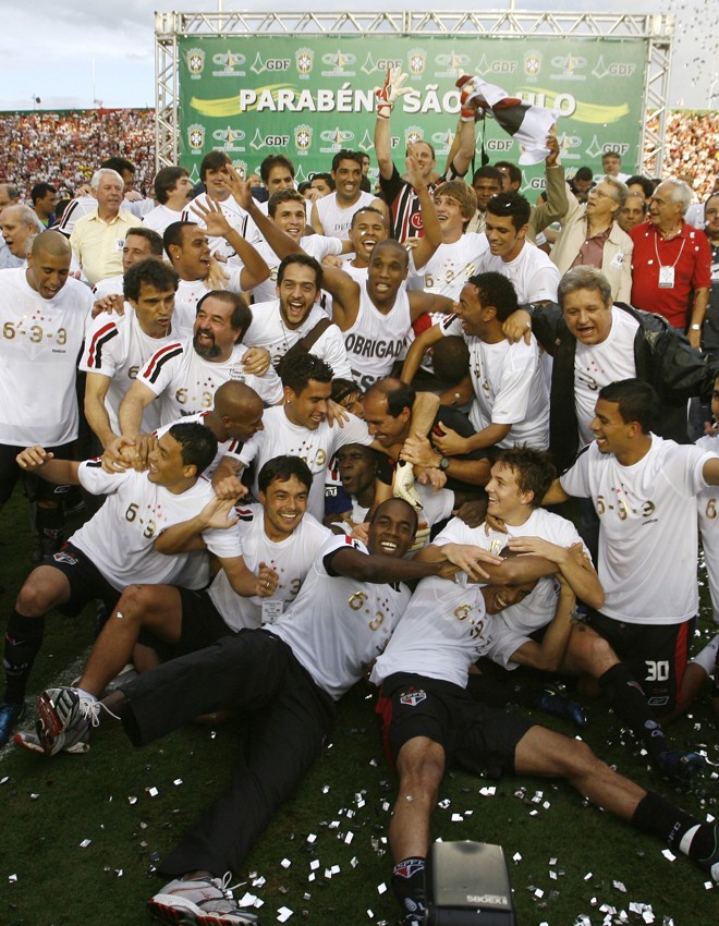 O título do São Paulo é o sexto do clube na história do Brasileirão | 