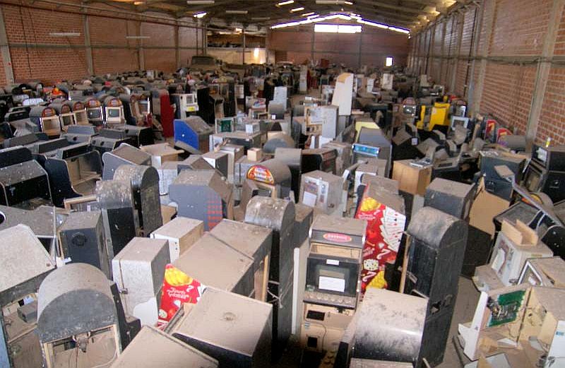 Caça-níqueis apreendidos pela polícia paranaense | Thiago Trentini