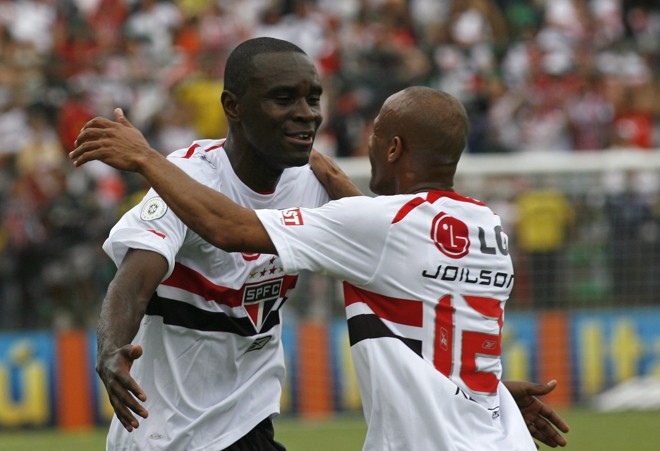 ... até o gol de Borges, que começou em um chute de Hugo | 