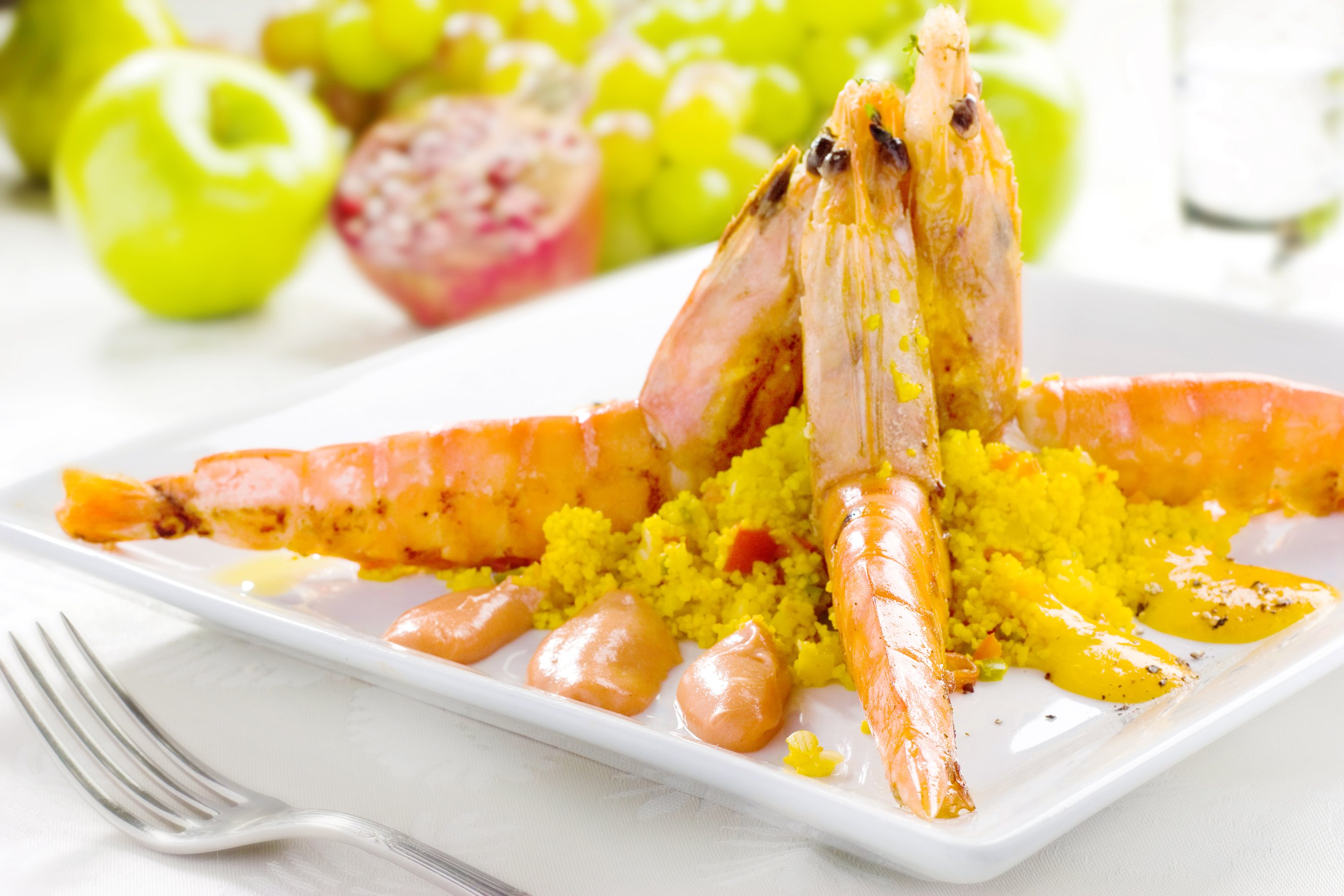 Pirâmide de Camarão da ceia de Réveillon do Hotel Bourbon | Divulgação