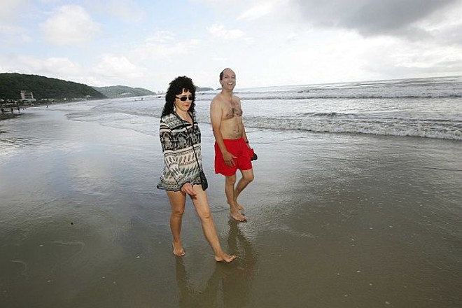 Relaxar, não se estressar e curtir mais a vida, amigos e família são os desejos do casal Cláudio e Cleonice, de Maringá. 