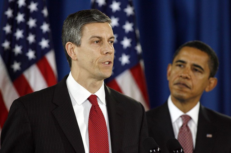 Duncan foi apresentado como novo secretário da Educação dos Estados Unidos | Jeff Haynes / Reuters