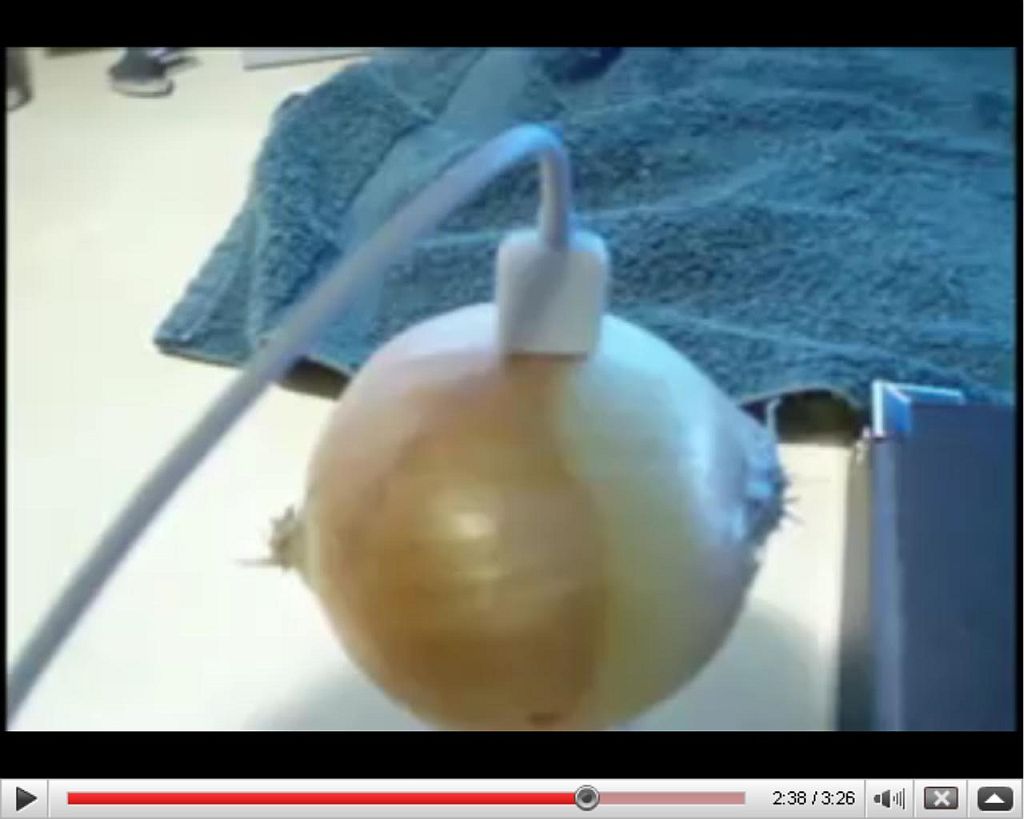 Trecho do vídeo educativo: a idéia é interessante, mas experiência não funciona | Reprodução