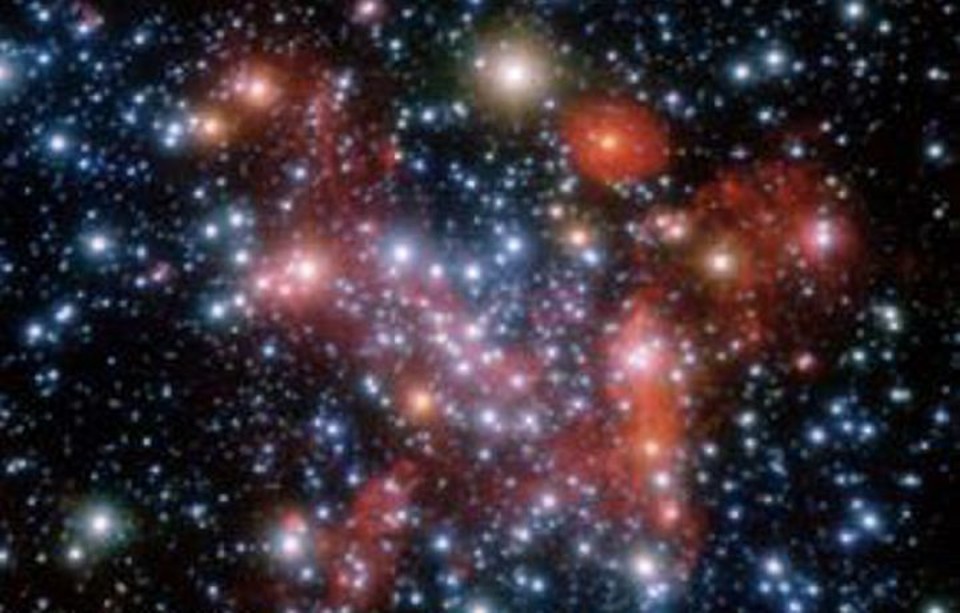 Centro da Via Láctea | Reprodução/ESO