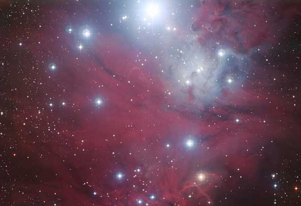Imagem mostra região do céu com cerca de 30 anos-luz de comprimento | ESO/Divulgação