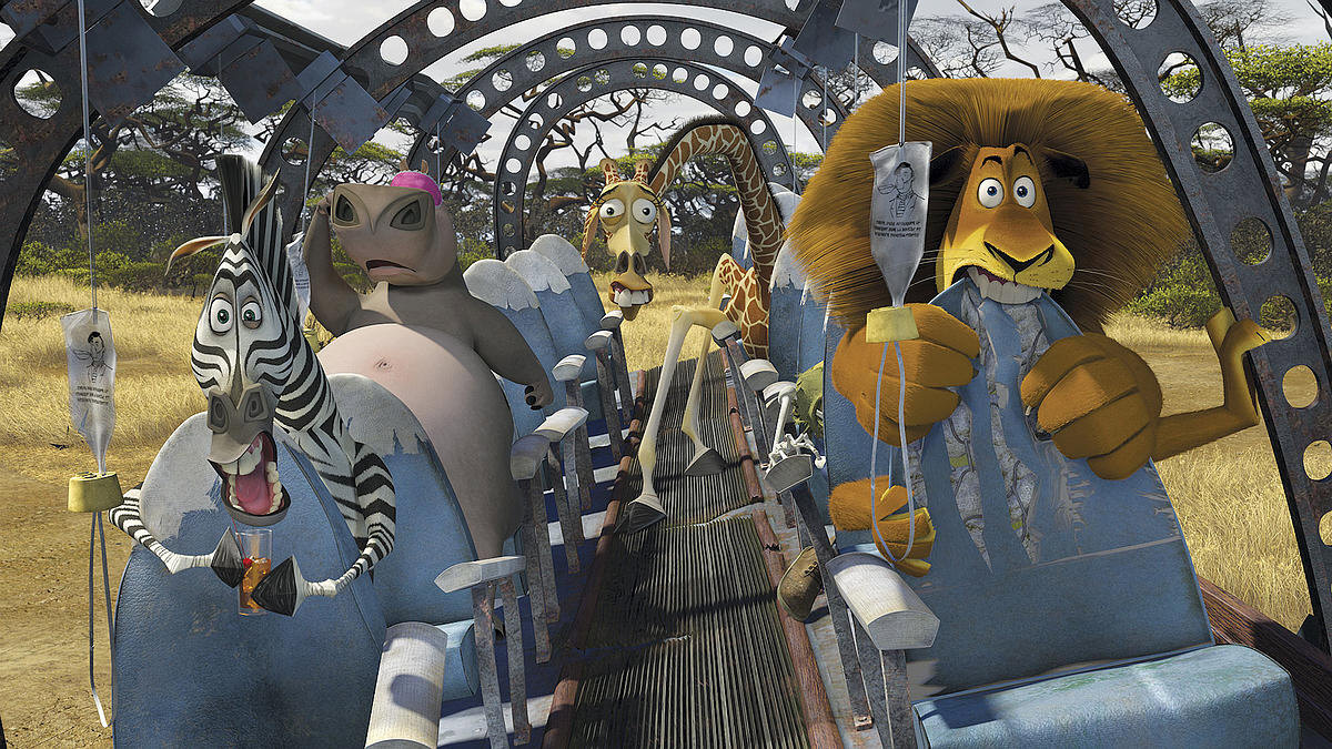 Cena do filme "Madagascar 2 - A Grande Escapada" | Divulgação