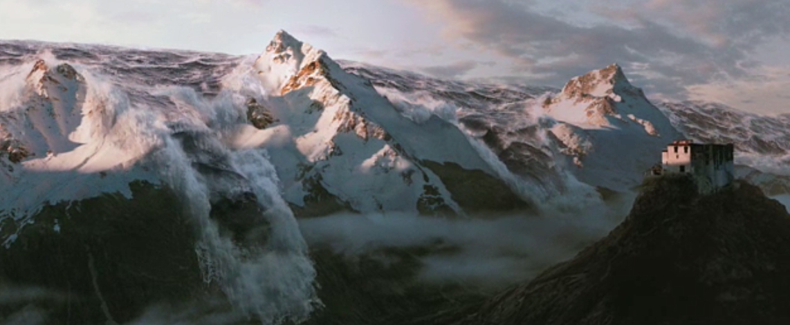 Cena do trailer do filme "2012" | Reprodução/Trailer