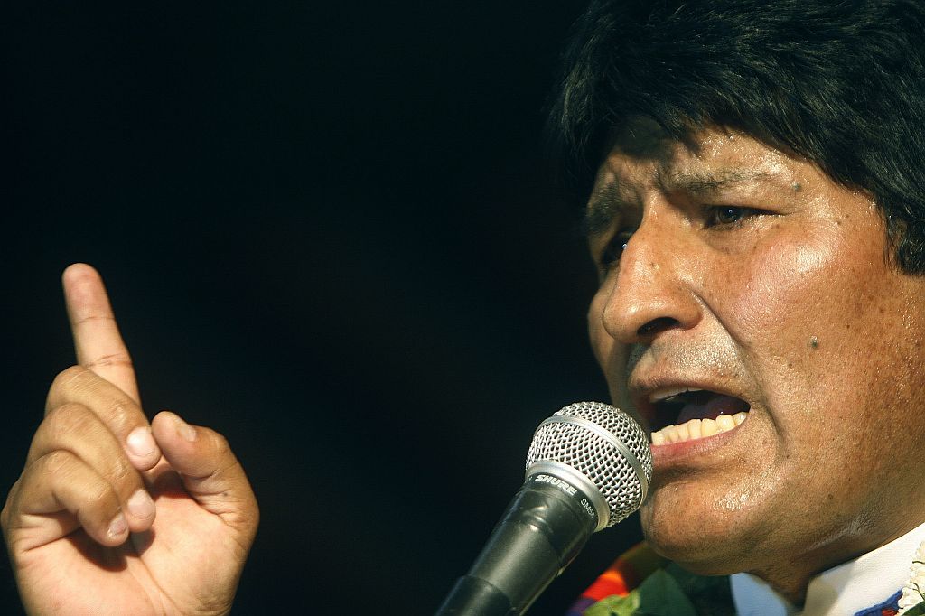 Conspiradores pretendiam convencer um agricultor que Morales (foto) havia traído os movimentos sociais e pagariam o homem para matar o presidente | Agencia Boliviana de informaciones / Reuters