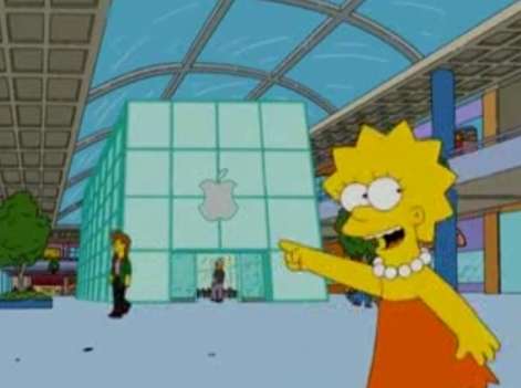 Lisa na loja da "Mapple" | Reprodução/YouTube