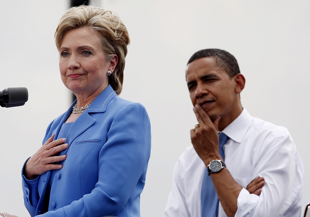 Hillary e Obama durante campanha em New Hampshire: luta pelo poderoso departamento que comandará | Jim Young / Reuters