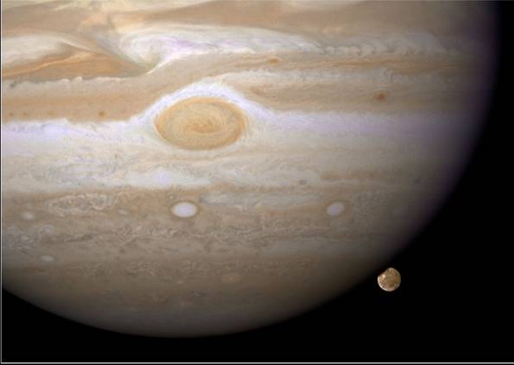 Na mitologia, Ganimedes era o ``garçom´´ dos deuses do Olimpo | Nasa/ESA/E. Karkoschka (Universidade do Arizona