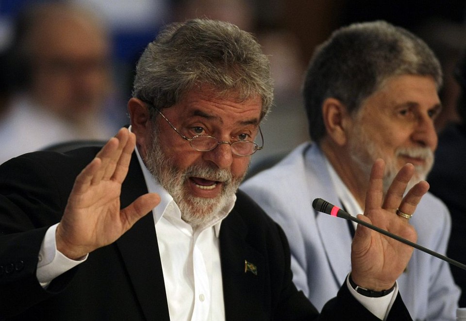 Presidente Lula anúnciou a criação de dois novos fundos com participação majoritária brasileira, na Costa do Sauípe | Paulo Whitaker / Reuters