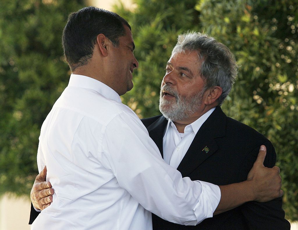 Lula e Correa durante à Cúpula América Latina e Caribe: dívida de dezembro com o BNDES será quitada | Jamil Bittar / Reuters