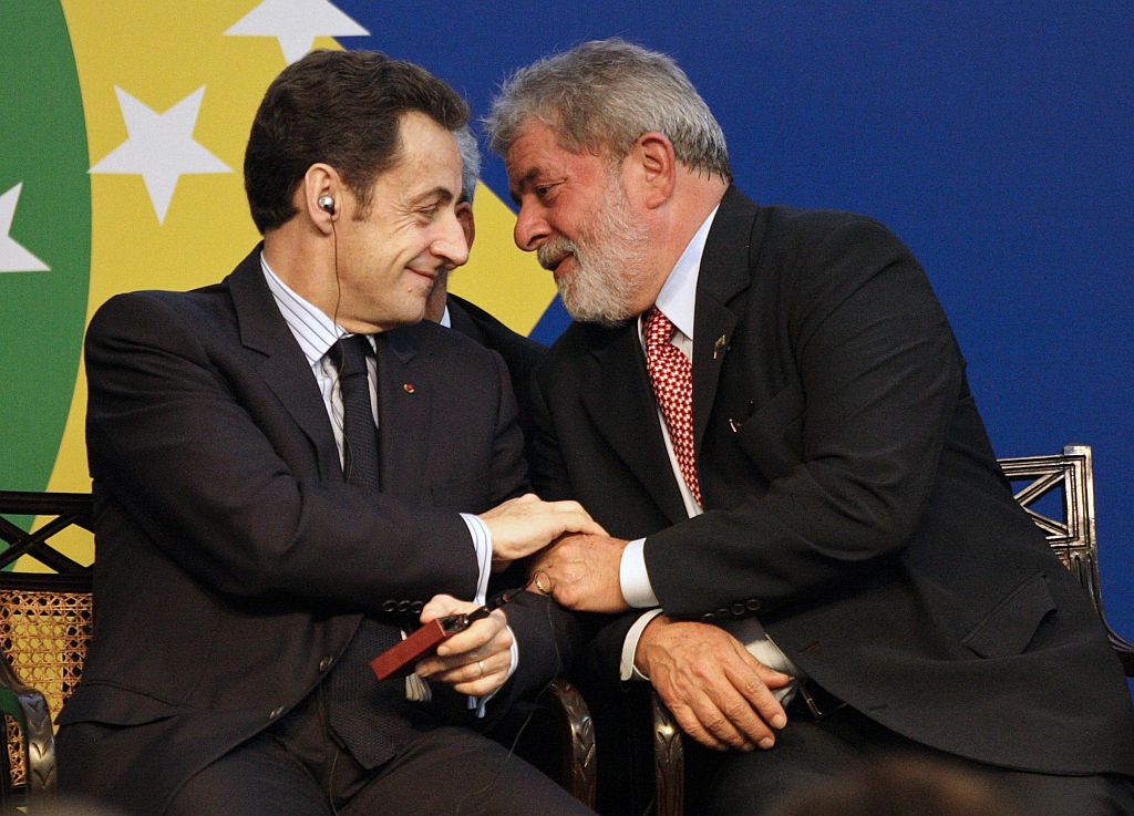 Lula e Sarkozy se encontram no Copacabana Palace, no Rio de Janeiro | Sergio Moraes / Reuters
