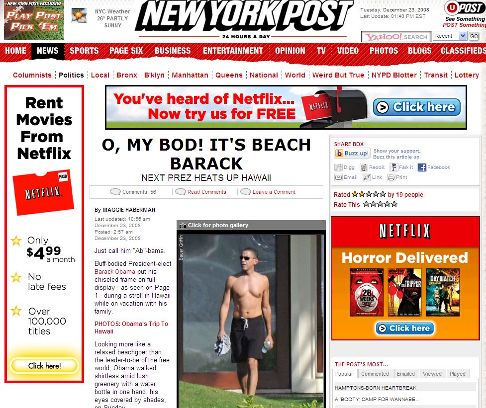 | Reprodução/New York Post
