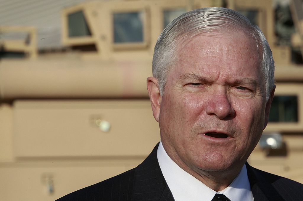 Secretário Robert Gates, em entrevista coletiva em Kandahar | Scott Olson / Reuters