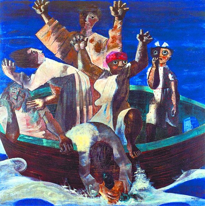 Uma das 60 obras de Portinari pertencentes ao colecionador Raymundo Ottoni de Castro Maya, a serem expostas no MON |