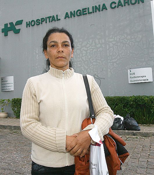 Vera, insatisfeita com a demora no SUS, pagou exame com próprio dinheiro. | Pedro Serápio/Gazeta do Povo