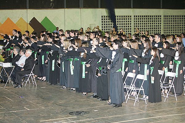 Formatura de Medicina da UEL: polêmica depois do tumulto. | Gilberto Abelha/Jornal de Londrina