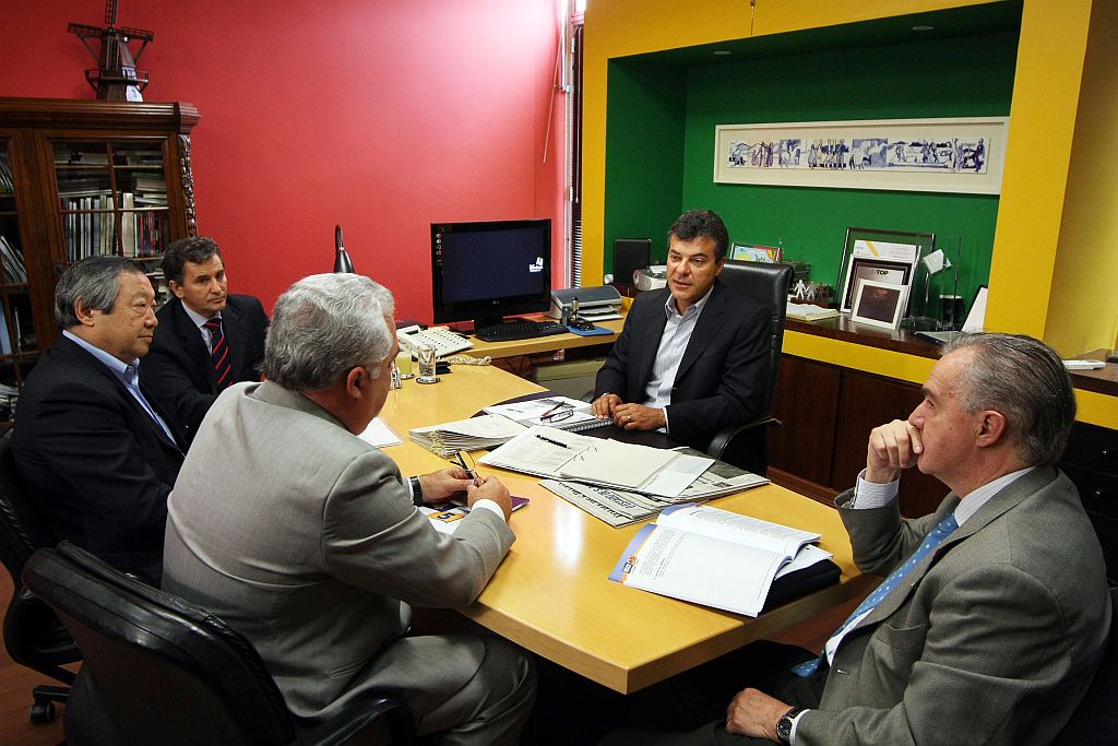 Richa em reunião com secretários: cada um deles terá de atingir objetivos | SMCS