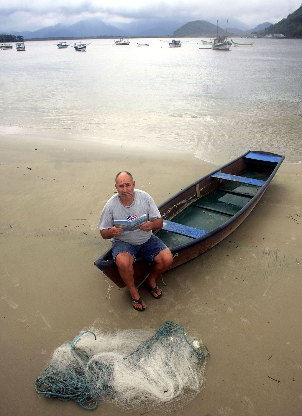 João Trajano Alves ajudou pesquisadores da ONG a listar 28 espécies da região | Giuliano Gomes /Gazeta do Povo