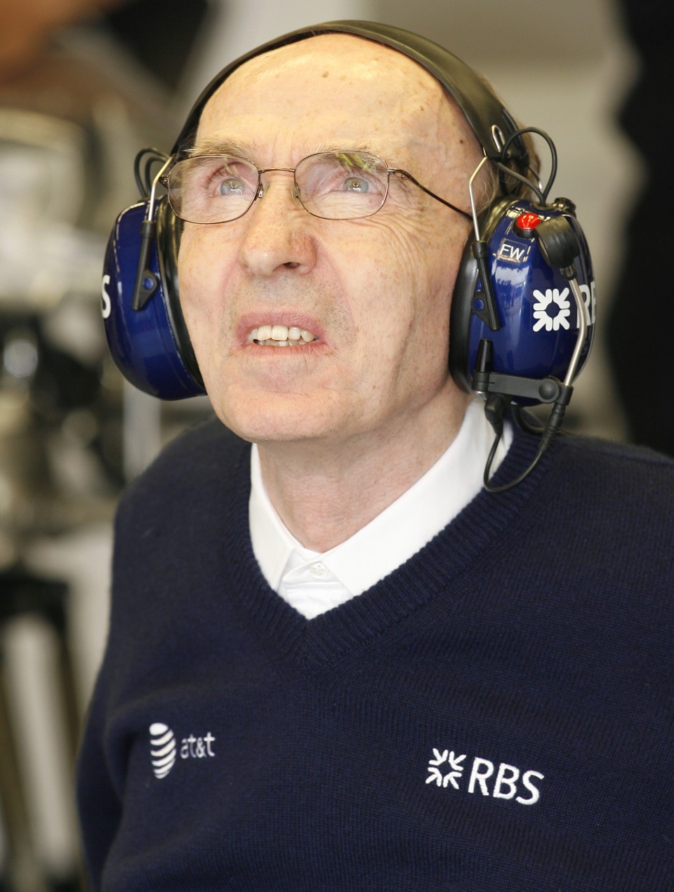 Frank Williams temeroso em relação ao futuro da sua equipe na F-1 | David Boyli / AFP
