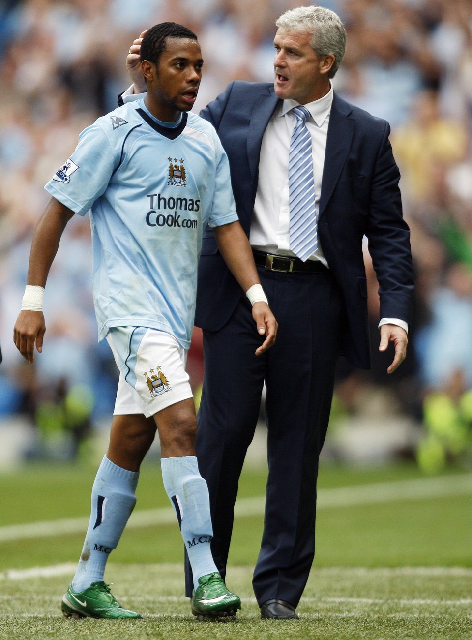 Robinho corre risco de ser punido | Paul Ellis / AFP