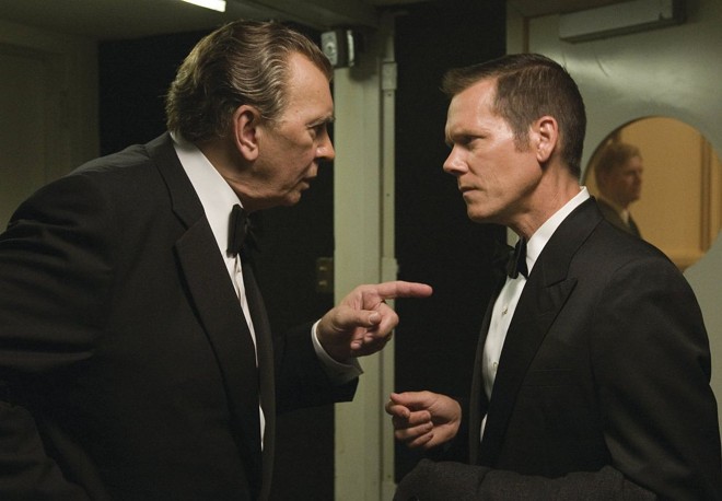 Fotos Indicados Oscar- Kevin Bacon e Frank Langella em cena do filme
