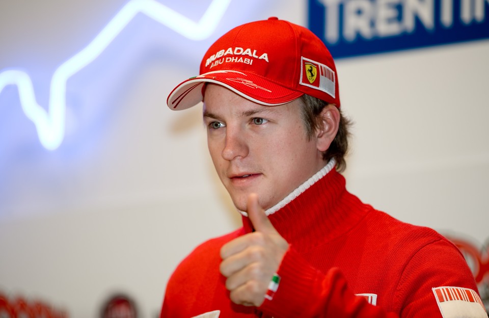 Amidalite tirou Kimi Raikkonen da pré-temporada da Ferrari na Itália | Vincenzo Pinto / AFP