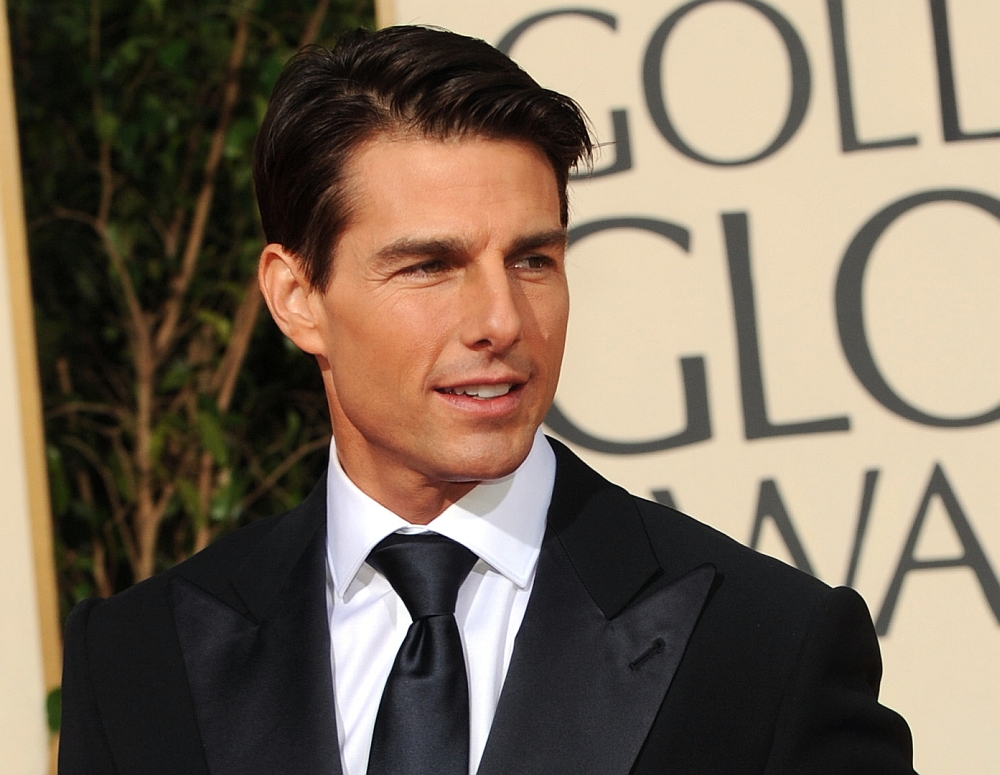 Tom Cruise na cerimônia do Globo de Ouro neste domingo (11) | AFP/Robyn Beck