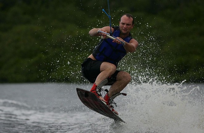 Gustavo Balabuch dá a dica: o ideal é aproveitar as marolas para pegar impulso | 
