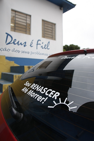 No único templo da Renascer no Paraná, nas Mercês, em Curitiba, não houve pedido de doações em dinheiro. | Daniel Derevecki/Gazeta do Povo