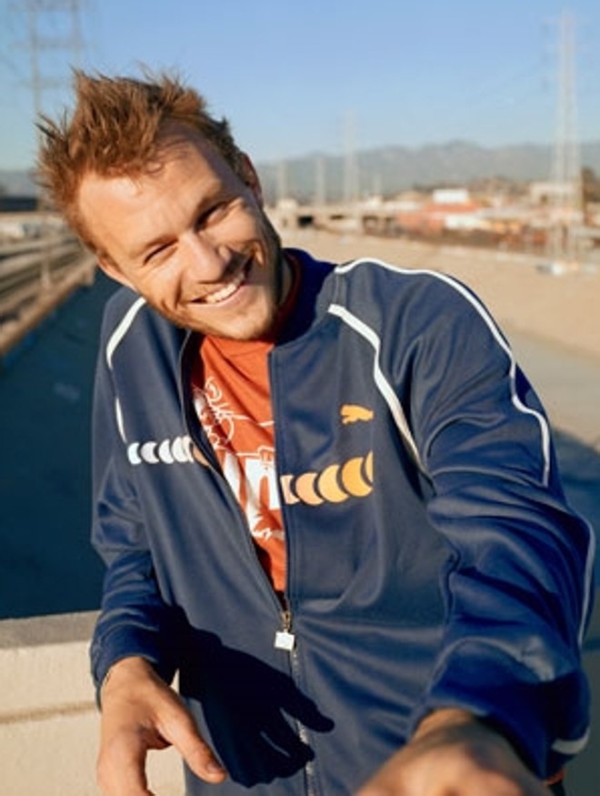 O ator Heath Ledger | 