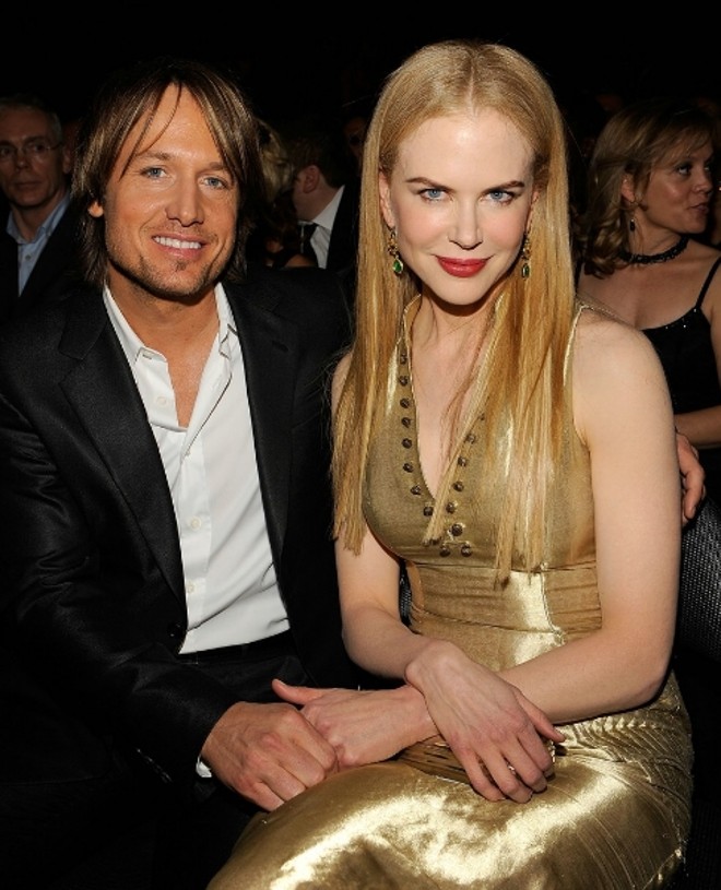 Nicole Kidman acompanhou o marido Keith Urban | 