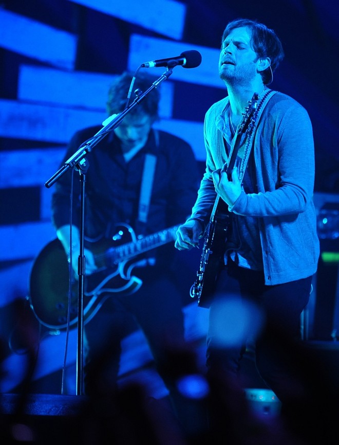 A banda Kings of Leon no Brit Awards | 