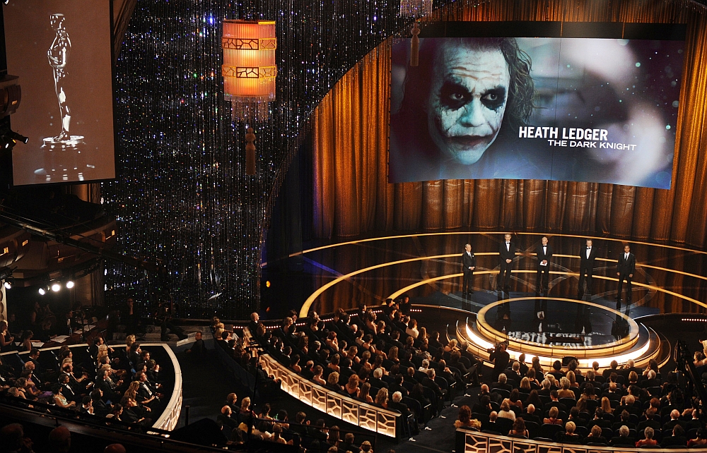 Heath Ledger venceu na categoria Melhor Ator Coadjuvante | AFP/Gabriel Bouys