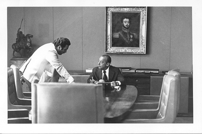 Na foto, o ex-presidente João Baptista Figueiredo. | 