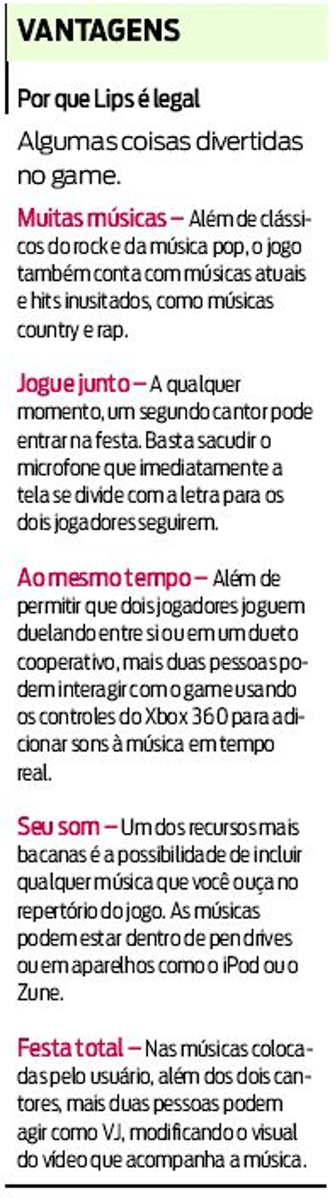 Descubra algumas coisas divertidas do game |