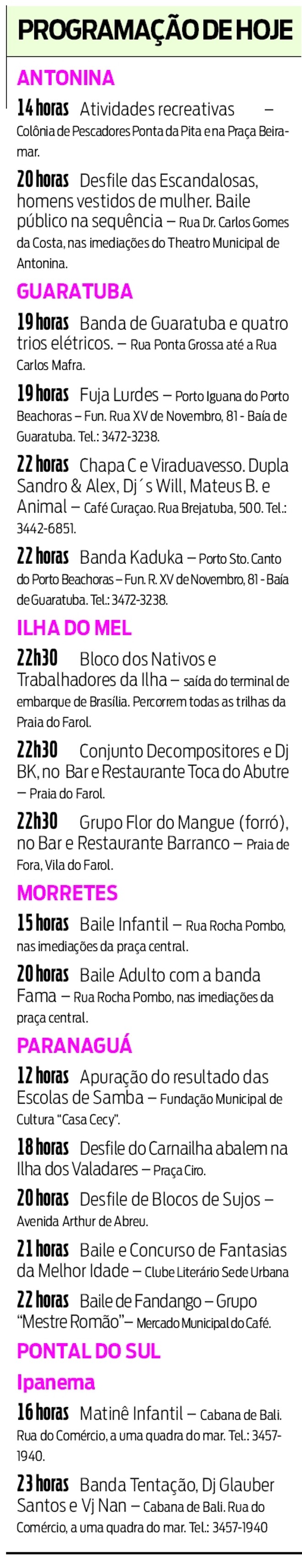 Programação | 