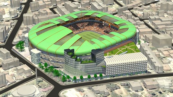Novo Couto Pereira é sonho da dirtoria Coxa. Prefeitura pede ajustes no anteprojeto para dar sinal verde para a obra |
