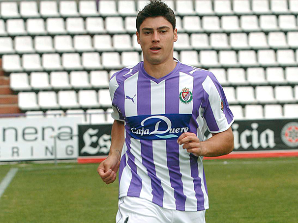 Pedro Oldoni quer marcar muitos gols em 2009 com a camisa do Valladolid | Divulgação / Valladolid