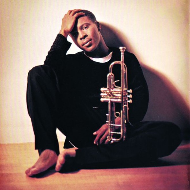 O trompetista Roy Hargrove 15 anos com Dizzy |