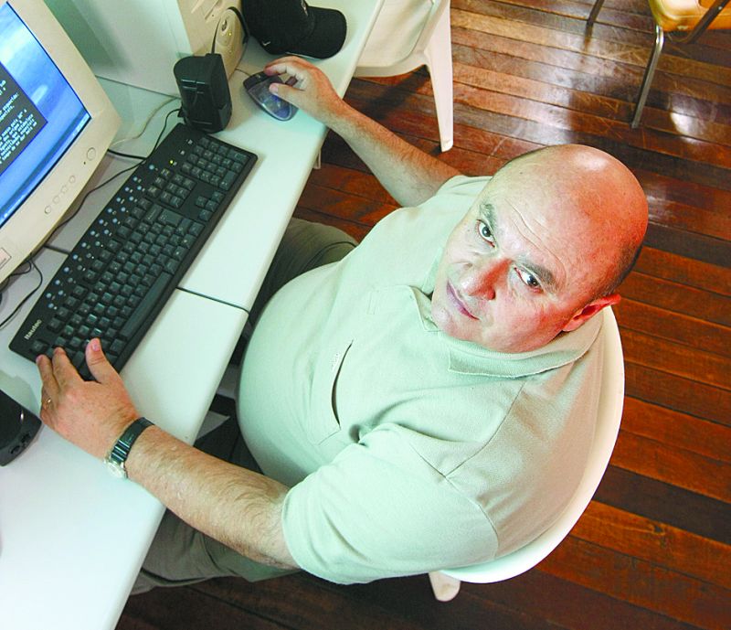 Nelson, do Instituto Paranaense de Cegos: 80% a 90% dos sites são acessíveis | Daniel Derevecki/Gazeta do Povo