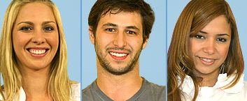 Ana Carolina, Emanuel e Mirla | Reprodução