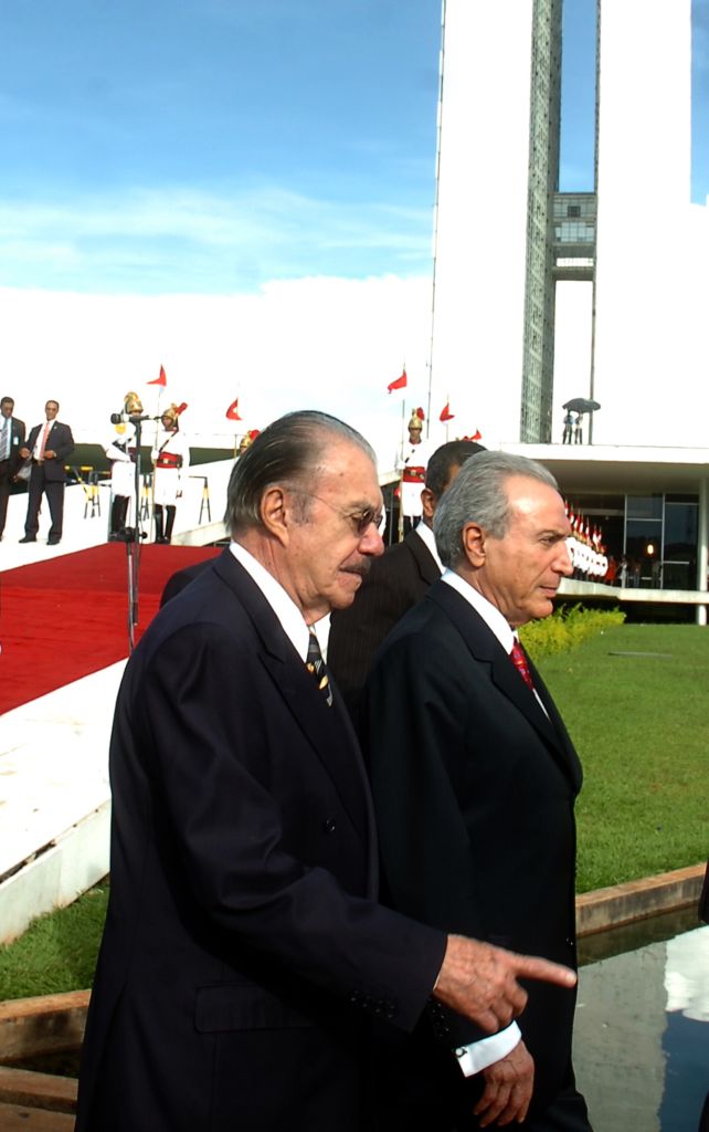 José Sarney e Michel Temer estão no sexto mandato e vão assumir as presidências do Senado e Câmara, respectivamente, pela terceira vez | José Cruz/ABr