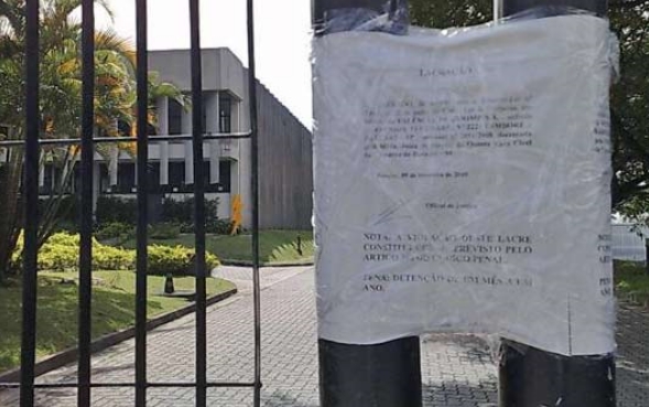 Fábrica da Zoomp foi lacrada em Barueri, na Grande SP | Juliana Cardilli/G1