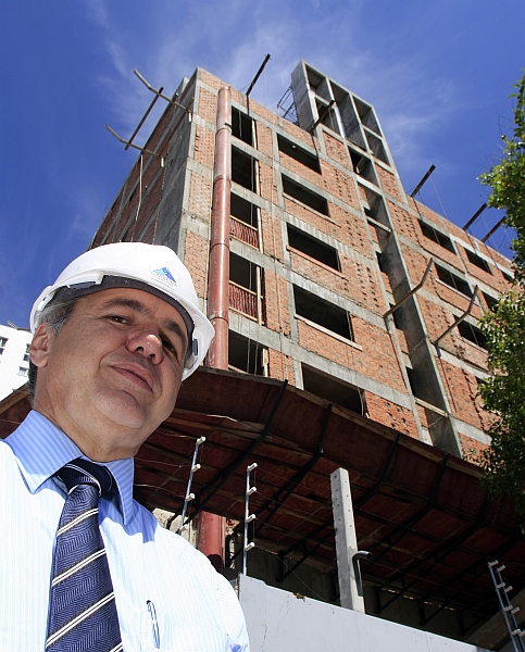 O engenheiro Kléber Duque, da Concretiza: Não há como manter um ritmo tão forte por tanto tempo. | Daniel Derevecki/Gazeta do Povo