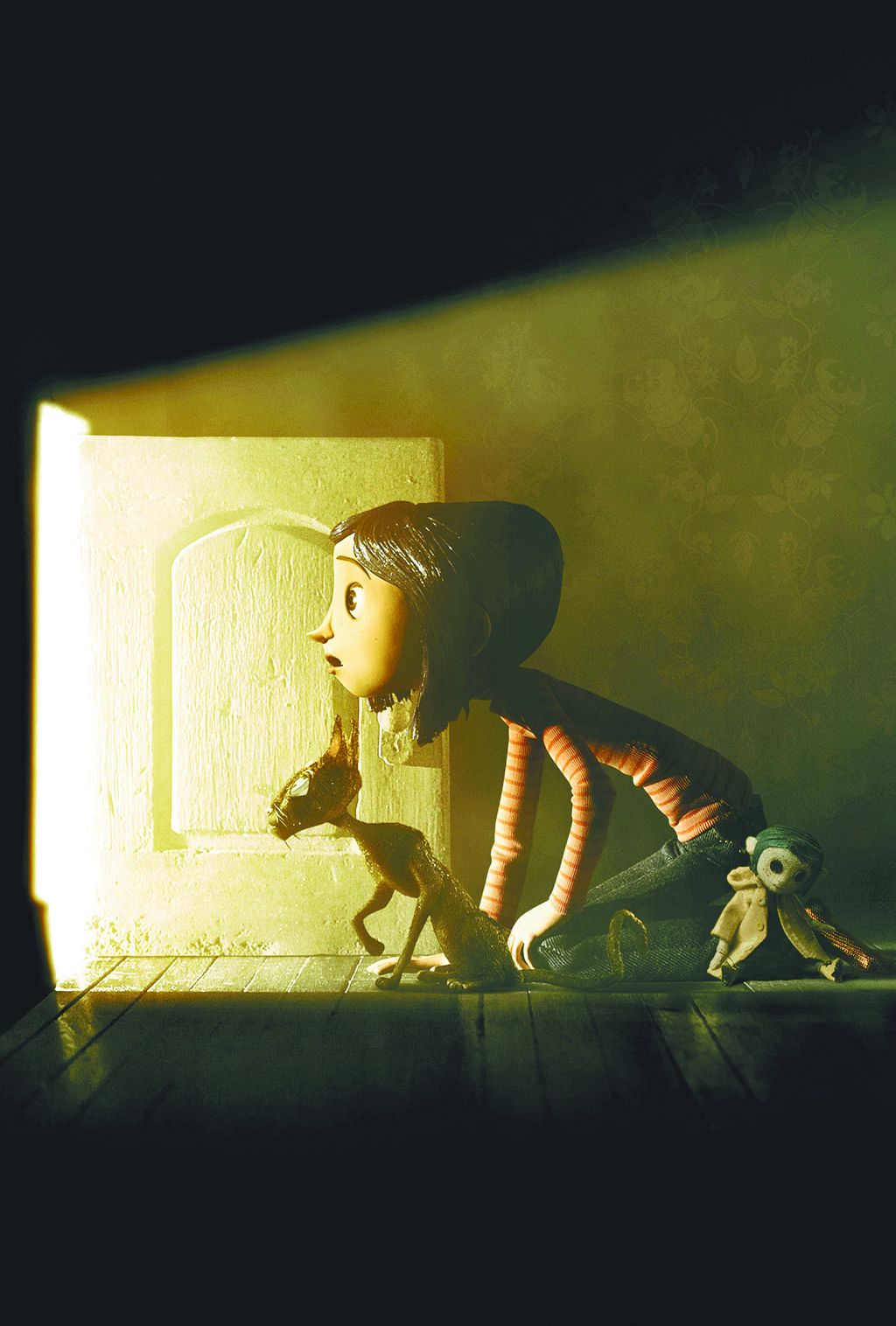Coraline: acompanhada de um gato misterioso que sabe mais do que se pode imaginar |