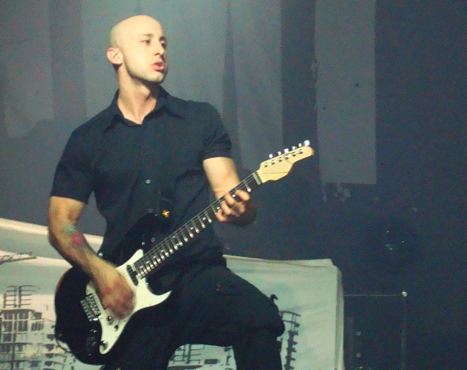 Show do Simple Plan, na última quinta-feira (19) em Curitiba |